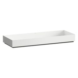 Laufen Waschtisch-Schale Metaphor 1000x375x115mm, rechteckig, ohne Hahnloch und ... LAUFEN-H512ME87571121 7612738180270 (Abb. 1)