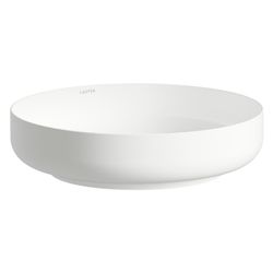 Laufen Waschtisch-Schale Sondo 400x400x102mm, rund, ohne Hahnloch und Überlauf, ... LAUFEN-H512SO40001121 7612738180355 (Abb. 1)