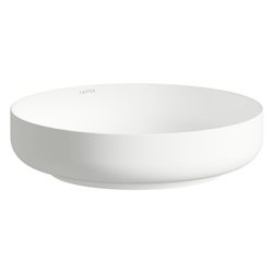 Laufen Waschtisch-Schale Sondo 400x400x102mm, rund, ohne Hahnloch und Überlauf, ... LAUFEN-H512SO47571121 7612738180430 (Abb. 1)