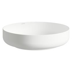 Laufen Waschtisch-Schale Sondo 450x450x119mm, rund, ohne Hahnloch und Überlauf, ... LAUFEN-H512SO57571121 7612738180560 (Abb. 1)