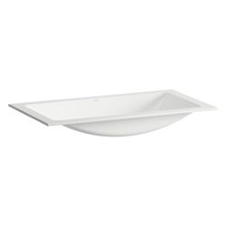 Laufen Einbau-Waschtisch Classics rechteckig 727x380x120mm, von unten, ohne Hahn... LAUFEN-H513CL40001121 7612738181239 (Abb. 1)