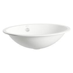 Laufen Einbau-Waschtisch Form oval 525x425x150mm, von unten, ohne Hahnloch, mit ... LAUFEN-H513FM60001091 7612738181352 (Abb. 1)