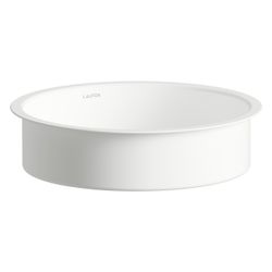 Laufen Einbau-Waschtisch Unisono rund 319x319x104mm, von unten, ohne Hahnloch un... LAUFEN-H513UO20001121 7612738181550 (Abb. 1)