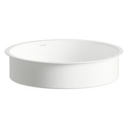 Laufen Einbau-Waschtisch Unisono rund 394x394x114mm, von unten, ohne Hahnloch un... LAUFEN-H513UO40001121 7612738181598 (Abb. 1)
