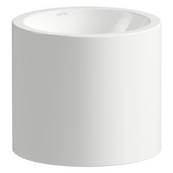 Laufen Waschtisch Form 329x347x290mm, rund, ohne Hahnloch und Überlauf, Weiß... LAUFEN-H515FM20001121 7612738181611 (Abb. 1)