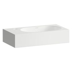 Laufen Waschtisch Fusion.S 450x236x100mm, rechteckig, Becken rechts, mit 1 Hahnl... LAUFEN-H515FS30001111 7612738181659 (Abb. 1)