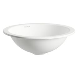 Laufen Einbau-Waschtisch Form rund 325x325x110mm, von oben, ohne Hahnloch und Üb... LAUFEN-H517FM20001121 7612738181949 (Abb. 1)