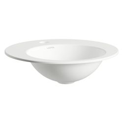 Laufen Einbau-Waschtisch Form rund 400x400x110mm, von oben, mit 1 Hahnloch, ohne... LAUFEN-H517FM30001111 7612738181994 (Abb. 1)
