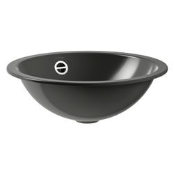 Laufen Einbau-Waschtisch Form rund 400x400x140mm, von oben, ohne Hahnloch und Üb... LAUFEN-H517FM30191121 7612738182021 (Abb. 1)