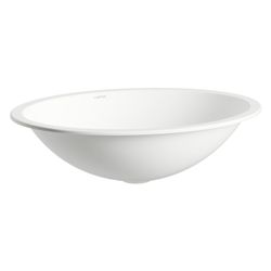 Laufen Einbau-Waschtisch Form oval 525x425x150mm, von oben, ohne Armaturenbank, ... LAUFEN-H517FM60001121 7612738182137 (Abb. 1)