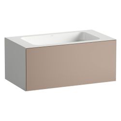 Laufen Waschplatz Folio 804x450x350mm, ohne Armaturenbank, Hahnloch und Überlauf... LAUFEN-H580FO35221121 7612738182601 (Abb. 1)