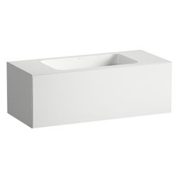 Laufen Waschplatz Folio 1004x450x350mm, ohne Armaturenbank, Hahnloch und Überlau... LAUFEN-H580FO45251121 7612738182922 (Abb. 1)