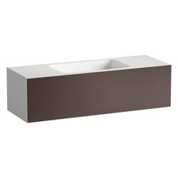 Laufen Waschplatz Folio 1254x450x350mm, ohne Armaturenbank, Hahnloch und Überlau... LAUFEN-H580FO55231121 7612738183042 (Abb. 1)