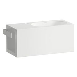 Laufen Waschplatz Fusion.S 535x236x240mm, rechteckig, mit Tuchhalter links, 1 Ha... LAUFEN-H585FS30001111 7612738183394 (Abb. 1)