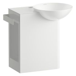 Laufen Waschplatz Insert 485x317x470mm, rechteckig, Becken rechts, mit 1 Hahnloc... LAUFEN-H585IN30001111 7612738183417 (Abb. 1)