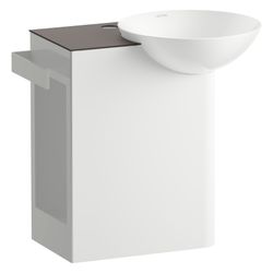 Laufen Waschplatz Insert 485x317x470mm, rechteckig, Becken rechts, mit 1 Hahnloc... LAUFEN-H585IN37111111 7612738183424 (Abb. 1)