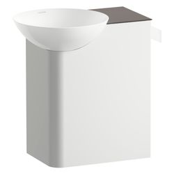 Laufen Waschplatz Insert 485x317x470mm, rechteckig, Becken links, mit 1 Hahnloch... LAUFEN-H585IN47111111 7612738183448 (Abb. 1)