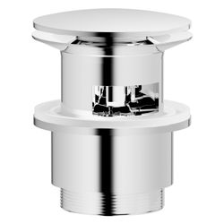 Laufen Ablaufventil Klick-Klack, Durchmesser 63mm, Auslass 1 1/4", Chrom... LAUFEN-H591LA10040001 7612738183585 (Abb. 1)