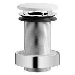 Laufen Ablaufventil, Durchmesser 63mm, Anschluss 1 1/4", nicht verschliessbar, W... LAUFEN-H591LA20000001 7612738183592 (Abb. 1)