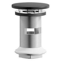 Laufen Ablaufventil, Durchmesser 74mm, nicht verschliessbar, Schwarz matt... LAUFEN-H591LA57160001 7612738183721 (Abb. 1)