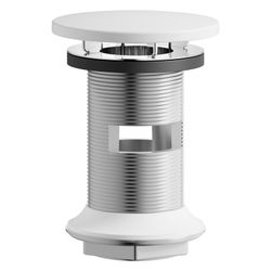 Laufen Ablaufventil, Durchmesser 74mm, nicht verschliessbar, Weiß matt... LAUFEN-H591LA57570001 7612738183738 (Abb. 1)