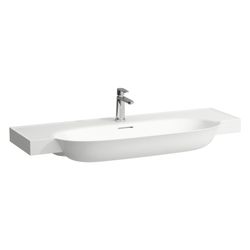 Laufen Waschtisch The New Classic unterbaufähig 1200x480x75mm, mit 1 Hahnloch, o... LAUFEN-H8138580001111 7612738024093 (Abb. 1)
