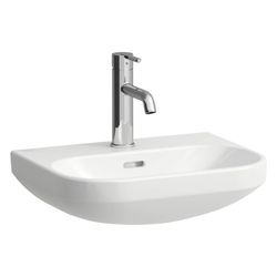 Laufen Handwaschbecken Lua, mit 1 Hahnloch, ohne Überlauf, Weiß... LAUFEN-H8150840001111 7612738085230 (Abb. 1)