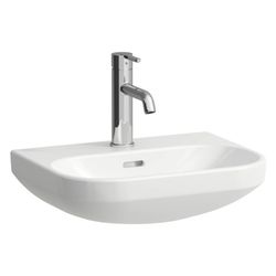 Laufen Handwaschbecken Lua, mit 1 Hahnloch, ohne Überlauf, LCC Weiß... LAUFEN-H8150844001111 7612738085247 (Abb. 1)
