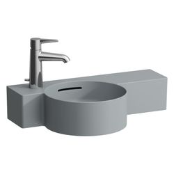 Laufen Handwaschbecken Val 550x315mm, asymmetrisch, Becken links, ohne Hahnloch ... LAUFEN-H8152837581121 7612738029470 (Abb. 1)
