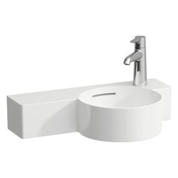 Laufen Handwaschbecken Val 550x315mm, asymmetrisch, Becken rechts, ohne Hahnloch... LAUFEN-H8152847571121 7612738025359 (Abb. 1)