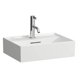 Laufen Waschtisch Kartell unterbaufähig 450x340x120mm, mit 1 Hahnloch, ohne Über... LAUFEN-H8153300201111 7612738024178 (Abb. 1)