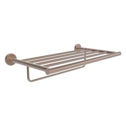 Laufen Handtuchablage Niara 134x302x553mm, wandmontage, PVD, Rosègold gebürstet... LAUFEN-H3810621680031 7612738104856 (Abb. 1)