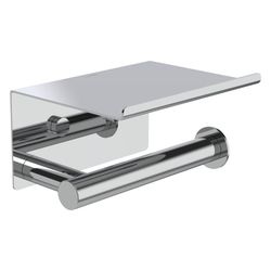 Laufen Toilettenpapierhalter Niara, mit Ablage, Chrom... LAUFEN-H3840620040031 7612738106065 (Abb. 1)