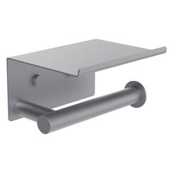 Laufen Toilettenpapierhalter Niara, mit Ablage, Edelstahl gebürstet... LAUFEN-H3840621610031 7612738106102 (Abb. 1)
