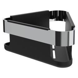Laufen Dusch-Eckwandkorb Niara 80x214x214mm, bohren oder kleben, Chrom... LAUFEN-H3850610040021 7612738106560 (Abb. 1)