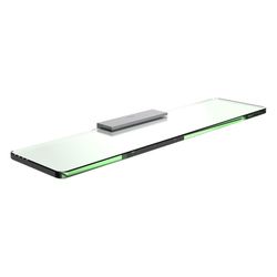 Laufen Wandregal Niara 400x109x20mm, Edelstahl gebürstet... LAUFEN-H3850621610001 7612738106683 (Abb. 1)