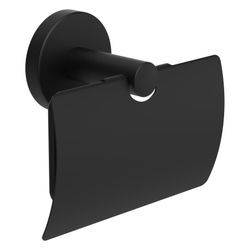 Laufen Toilettenpapierhalter Niara, mit Abdeckung, Titanschwarz matt... LAUFEN-H3840621630041 7612738118198 (Abb. 1)