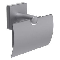 Laufen Toilettenpapierhalter Niara S, mit Abdeckung, Edelstahl gebürstet... LAUFEN-H3840721610031 7612738118242 (Abb. 1)