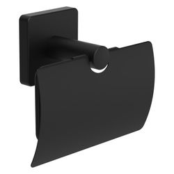 Laufen Toilettenpapierhalter Niara S, mit Abdeckung, Titanschwarz matt... LAUFEN-H3840721630031 7612738118259 (Abb. 1)