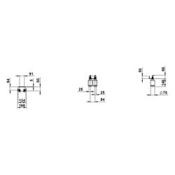 Laufen Ablage Assist 166x101mm, mit 2 Seifenspender, Schwarz matt... LAUFEN-H383AS04500001 7612738178000 (Abb. 1)