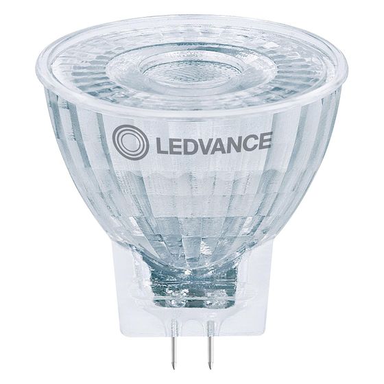 Ledvance LED-Reflektorlampe MR11 P, 345lm 2700K 36 Grad, 12V GU4, Glas, Weiß