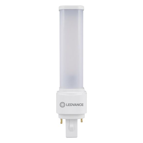 Ledvance LED-Lampe DULUX LED D26 EM & AC MAINS VALUE, 9W 1100lm 4000K G24d-3, Mattiert, Weiß