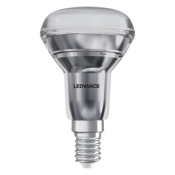 Ledvance LED-Reflektorlampe R50, 2,6W 210lm 2700K E14, Glas, Weiß