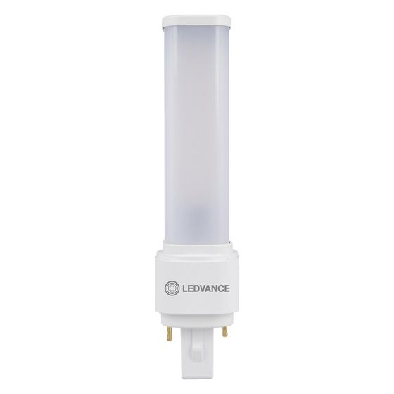 Ledvance LED-Lampe DULUX LED D18 EM & AC MAINS VALUE, 7W, 4000K, G24d-2, 120 Grad, 770lm, Weiß