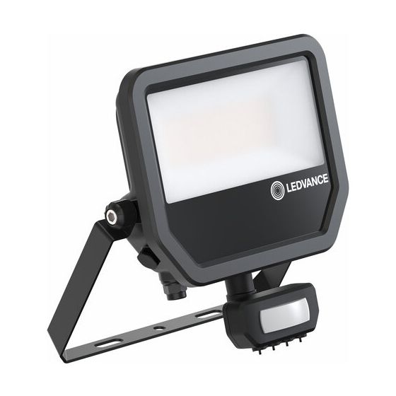 Ledvance LED-Fluter Floodlight Sensor 50, 6.000lm 4000K IP65, Aluminium, Schwarz