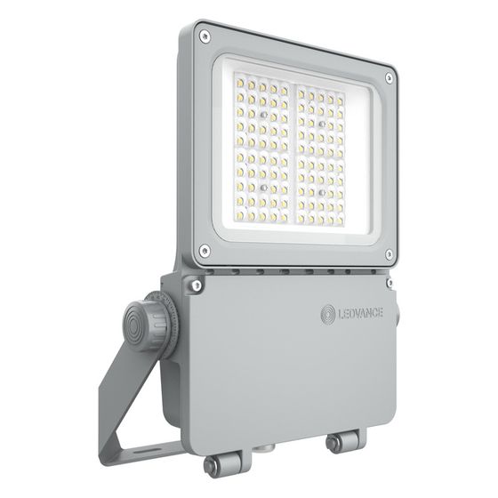 Ledvance LED-Fluter Floodlight Flex P 40W 5900lm 3000K, 55x120 Grad, Aluminium, Weiß, 4058075761159
