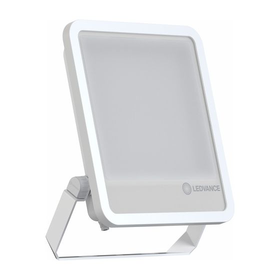 Ledvance LED-Strahler Floodlight 250 P167W, 25.000 lm 6500 K IP66, Aluminium, Weiß