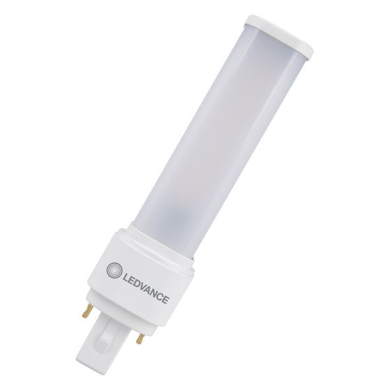 Ledvance LED-Lampe DULUX LED D13 EM & AC MAINS VALUE, 6W 840 G24d-1, 660lm, 4000K, IP20