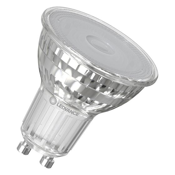 Ledvance LED-Reflektorlampe PAR16 DIM P, 3,7W 350lm 2700K GU10, Glas, Warm weiß