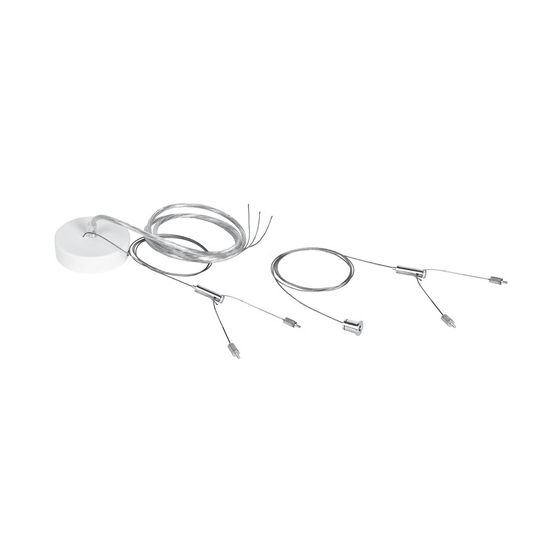 Ledvance Abhängeset Linear IndiviLED, 1,5m, Stahl, Weiß